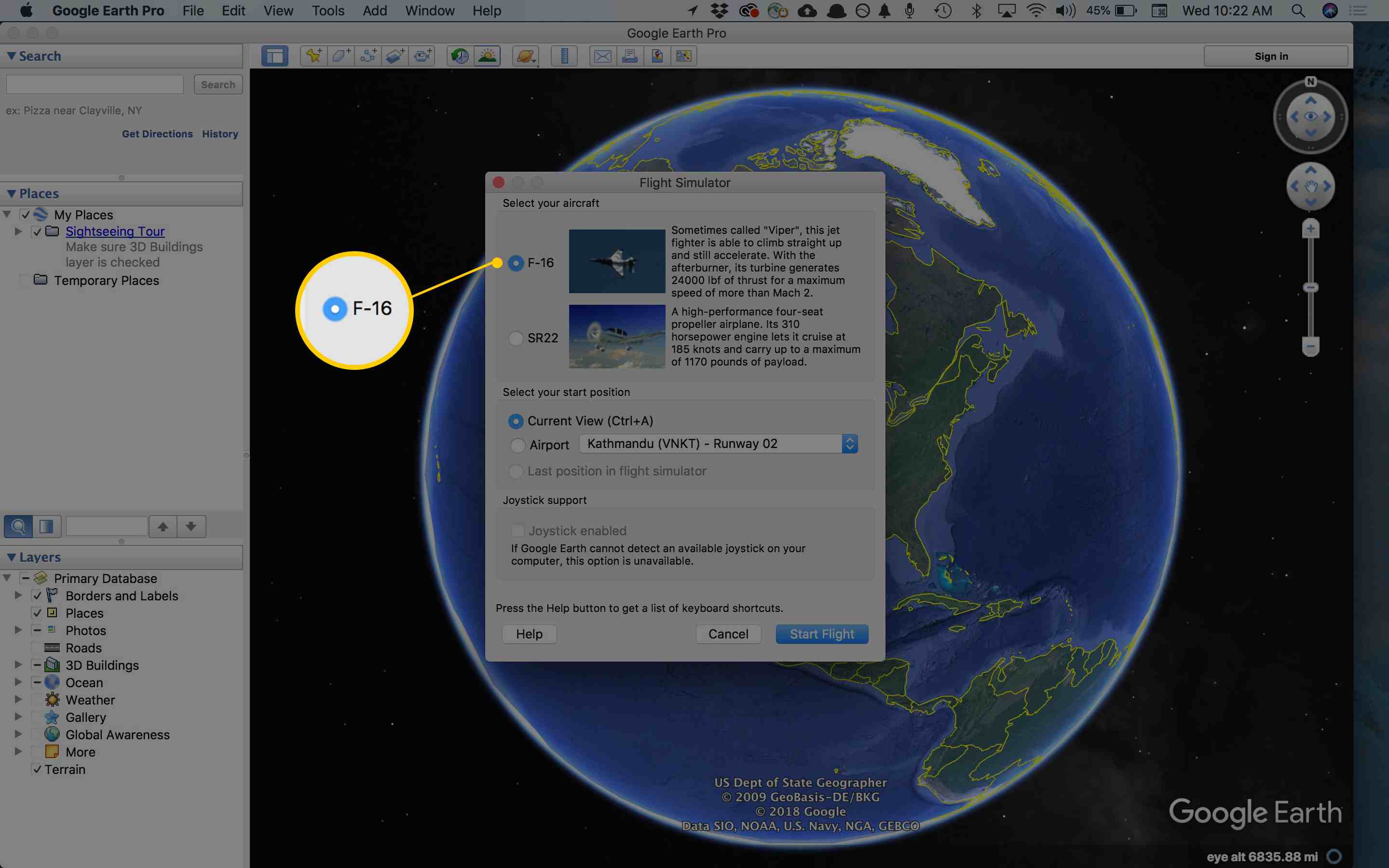 Google earth for mac pro